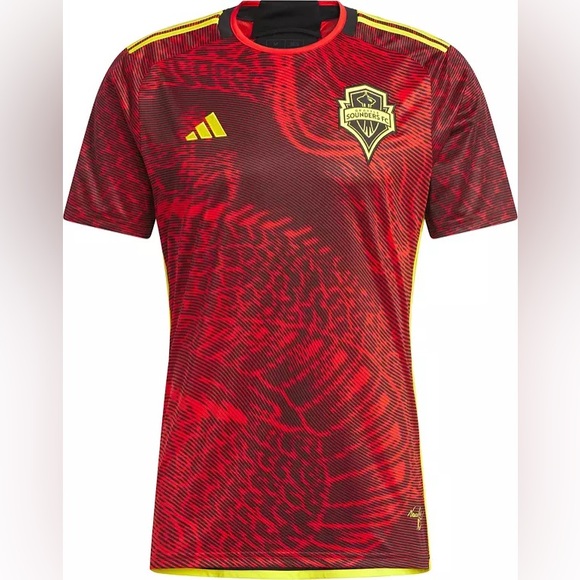 Adidas Seattle Sounders FC Bruce Lee Alternative Jersey HI1844 Men's L - Picture 6 of 13